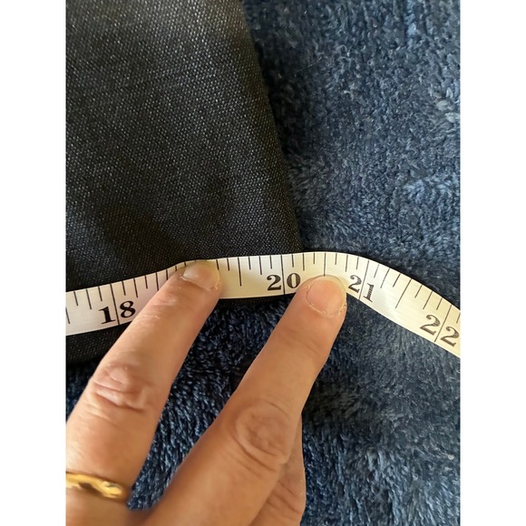 Emily Womens Blazer Jacket Dark Gray One Button Office Career‎ Size 8 - Picture 8 of 10